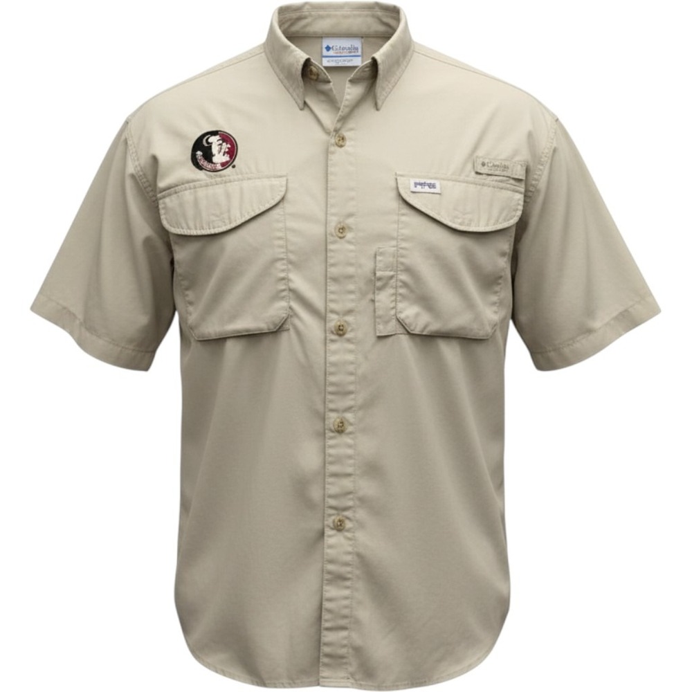PFG Columbia Florida State University Seminoles Fishing Mens Shirt XL